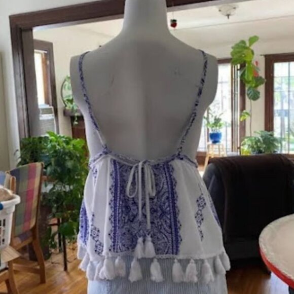 Show Me Your MuMu Lex Tassel Halter Top - Picture 4 of 8